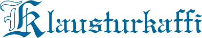 klausturkaffi logo